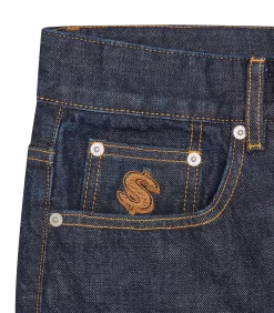 ASTRO SELVEDGE DENIM PANTS - INDIGO -Fashion Style Shop B24216 INDIGO 03