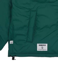 BILLIONAIRE BOYS CLUB X FIRST DOWN REVERSIBLE BUBBLE DOWN JACKET - GREEN -Fashion Style Shop BBCJP225SX003 GREEN 04