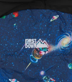 BILLIONAIRE BOYS CLUB X FIRST DOWN REVERSIBLE BUBBLE DOWN JACKET - GREEN -Fashion Style Shop BBCJP225SX003 GREEN 12