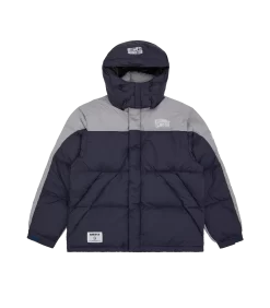 BILLIONAIRE BOYS CLUB X FIRST DOWN BUGGY DOWN JACKET - GREY/NAVY