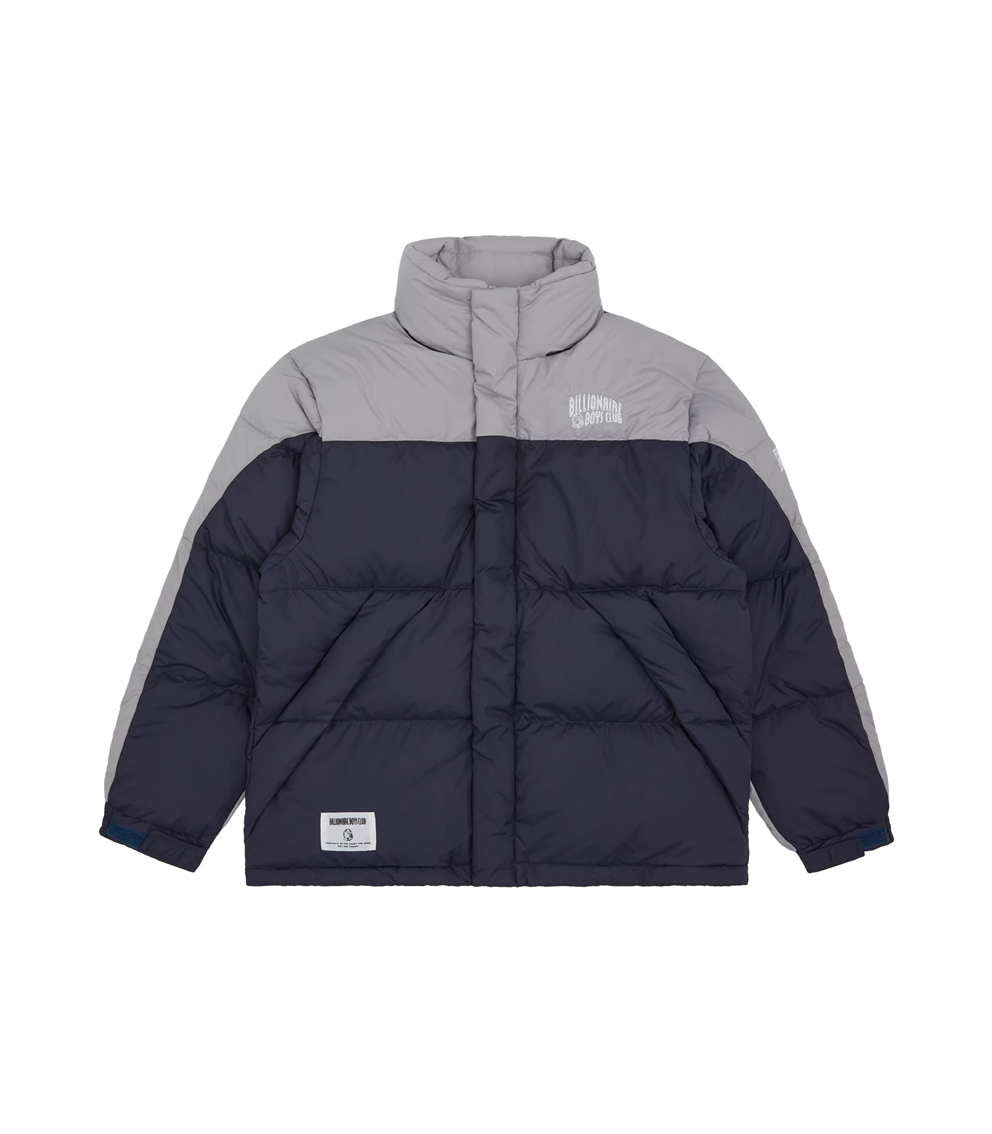 BILLIONAIRE BOYS CLUB X FIRST DOWN BUGGY DOWN JACKET - GREY/NAVY 3 BILLIONAIRE BOYS CLUB X FIRST DOWN BUGGY DOWN JACKET - GREY/NAVY - Image 3