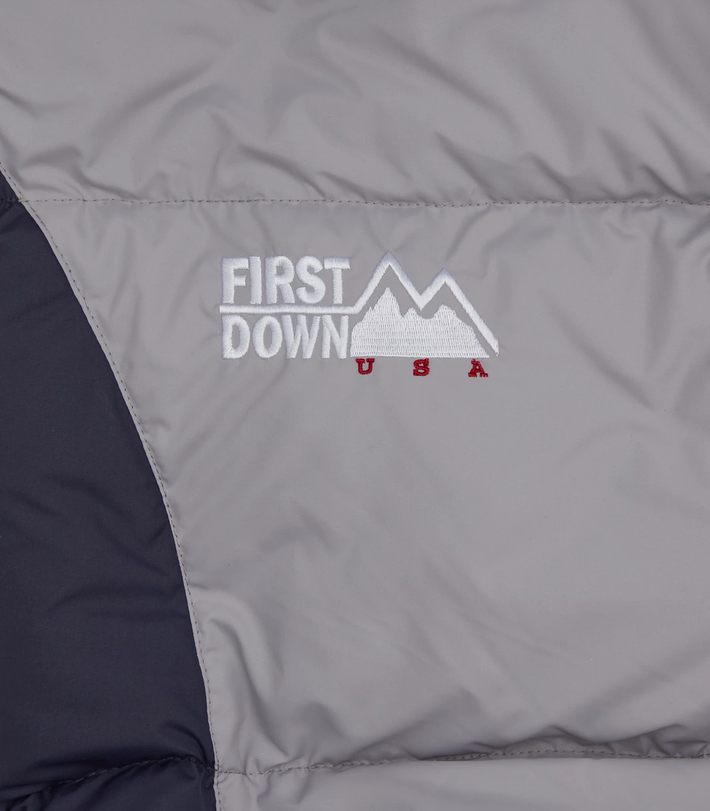 BILLIONAIRE BOYS CLUB X FIRST DOWN BUGGY DOWN JACKET - GREY/NAVY 7 BILLIONAIRE BOYS CLUB X FIRST DOWN BUGGY DOWN JACKET - GREY/NAVY - Image 7