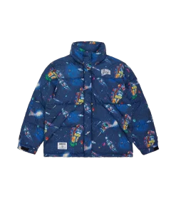 BILLIONAIRE BOYS CLUB X FIRST DOWN BUGGY DOWN JACKET - SPACE -Fashion Style Shop BBCJP225SX004 SPACE 03