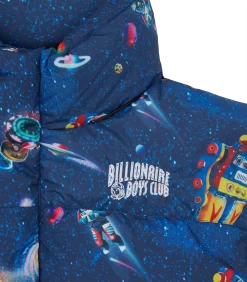 BILLIONAIRE BOYS CLUB X FIRST DOWN BUGGY DOWN JACKET - SPACE -Fashion Style Shop BBCJP225SX004 SPACE 05