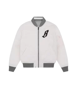 BILLIONAIRE BOYS CLUB X FIRST DOWN REVERSIBLE MA-1 - GREY/PINK -Fashion Style Shop BBCJP225SX005 GREY PINK 08