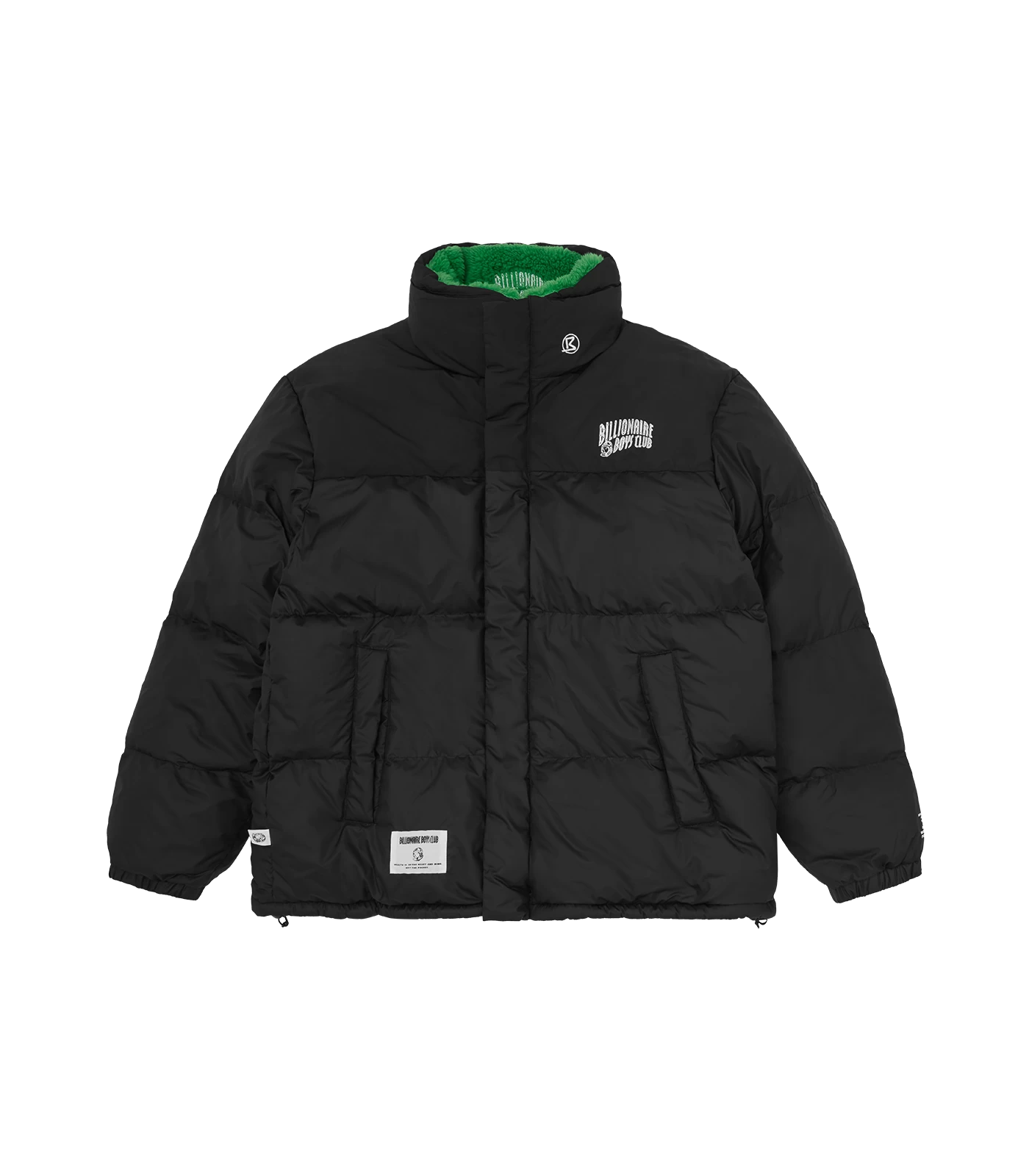 FIRST DOWN REVERSIBLE BUBBLE DOWN JACKET - GREEN/BLACK 5 FIRST DOWN REVERSIBLE BUBBLE DOWN JACKET - GREEN/BLACK - Image 5