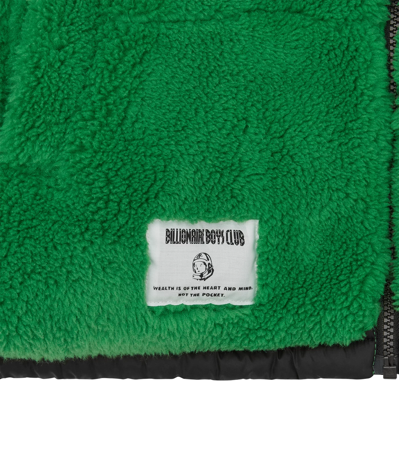 FIRST DOWN REVERSIBLE BUBBLE DOWN JACKET - GREEN/BLACK 4 FIRST DOWN REVERSIBLE BUBBLE DOWN JACKET - GREEN/BLACK - Image 4