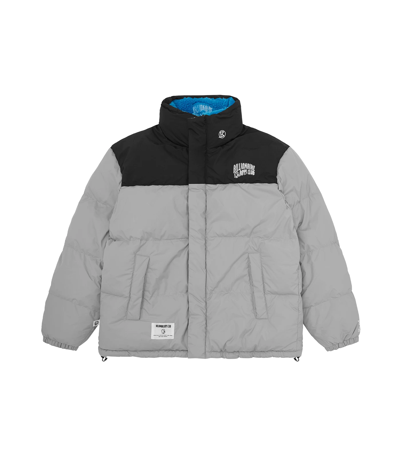 FIRST DOWN REVERSIBLE BUBBLE DOWN JACKET - BLUE/GREY 6 FIRST DOWN REVERSIBLE BUBBLE DOWN JACKET - BLUE/GREY - Image 6