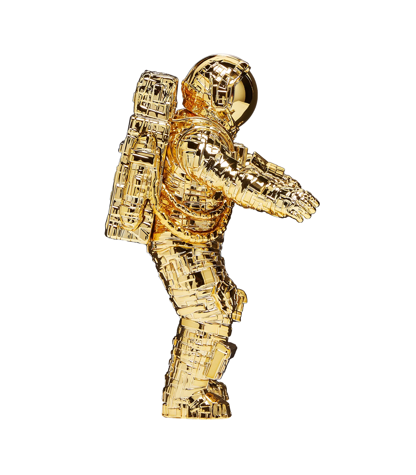 BBC X MICHAEL KAGAN ASTRONAUT FIGURE - GOLD 3 BBC X MICHAEL KAGAN ASTRONAUT FIGURE - GOLD - Image 3