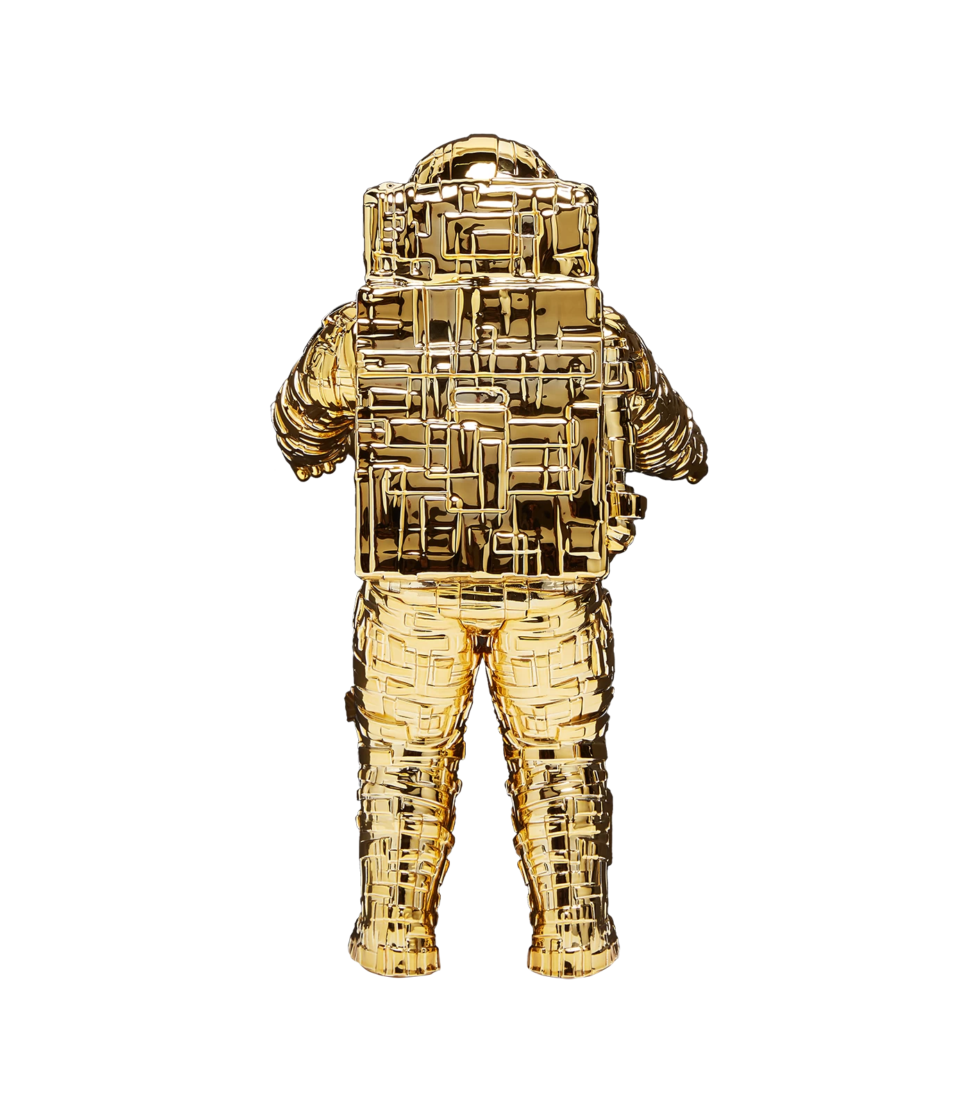 BBC X MICHAEL KAGAN ASTRONAUT FIGURE - GOLD 4 BBC X MICHAEL KAGAN ASTRONAUT FIGURE - GOLD - Image 4