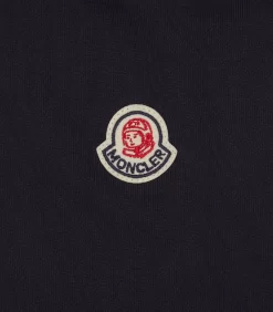 CLASSIC LOGOS HOODIE -Fashion Style Shop BBCxMONCLER HOODIE NAVY 05