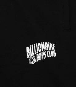 SMALL ARCH LOGO SWEATPANTS - BLACK -Fashion Style Shop BC001 BLACK 00003