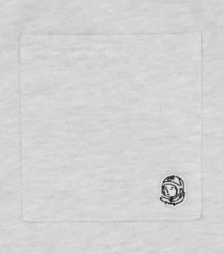 SMALL ARCH LOGO SHORTS - HEATHER ASH -Fashion Style Shop BC002 HEATHERASH 04