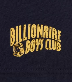 SMALL ARCH LOGO SHORTS - NAVY -Fashion Style Shop BC002 NAVY 03