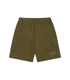 SMALL ARCH LOGO SHORTS - OLIVE