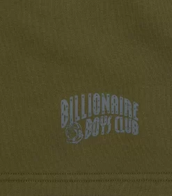 SMALL ARCH LOGO SHORTS - OLIVE -Fashion Style Shop BC002 OLIVE 03