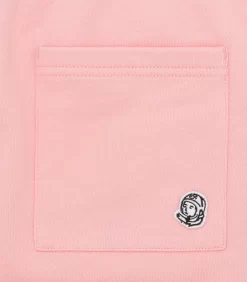 SMALL ARCH LOGO SHORTS - PINK 8 SMALL ARCH LOGO SHORTS - PINK -Fashion Style Shop BC002 PINK 05