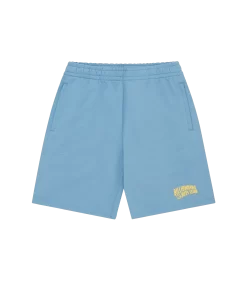 SMALL ARCH LOGO SHORTS - POWDER BLUE