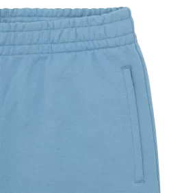 SMALL ARCH LOGO SHORTS - POWDER BLUE -Fashion Style Shop BC002 POWDER BLUE 04