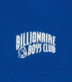 SMALL ARCH LOGO SHORTS - ROYAL BLUE -Fashion Style Shop BC002 ROYALBLUE 03