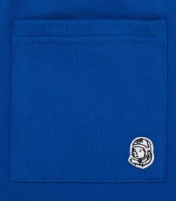 SMALL ARCH LOGO SHORTS - ROYAL BLUE -Fashion Style Shop BC002 ROYALBLUE 05