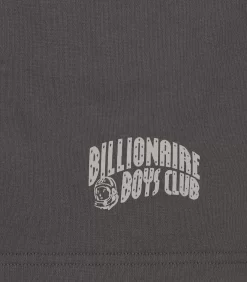 SMALL ARCH LOGO SHORTS - SPACE GREY -Fashion Style Shop BC002 SPACE GREY 03