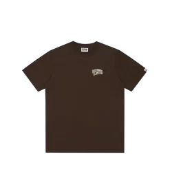 SMALL ARCH LOGO T-SHIRT - BROWN