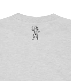 SMALL ARCH LOGO T-SHIRT - HEATHER ASH -Fashion Style Shop BC003 HEATHERASH 01 4