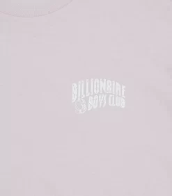 SMALL ARCH LOGO T-SHIRT - LILAC -Fashion Style Shop BC003 PURPLE 03