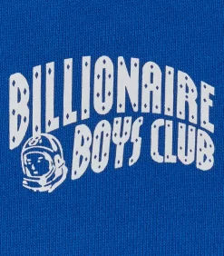 SMALL ARCH LOGO CREWNECK - ROYAL BLUE -Fashion Style Shop BC004 BLUE 03