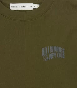 SMALL ARCH LOGO CREWNECK - OLIVE -Fashion Style Shop BC004 OLIVE 03
