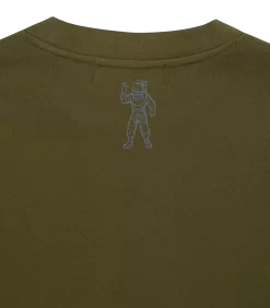 SMALL ARCH LOGO CREWNECK - OLIVE -Fashion Style Shop BC004 OLIVE 05