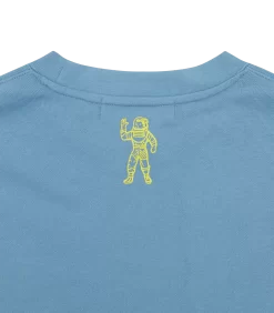 SMALL ARCH LOGO CREWNECK - POWDER BLUE -Fashion Style Shop BC004 POWDER BLUE 05