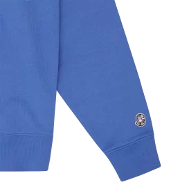 SMALL ARCH LOGO CREWNECK - VIOLET -Fashion Style Shop BC004 VIOLET 04