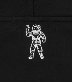 SMALL ARCH LOGO POPOVER HOOD - BLACK -Fashion Style Shop BC005 BLACK 05