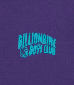 SMALL ARCH LOGO POPOVER HOOD - GRAPE -Fashion Style Shop BC005 GRAPE 03