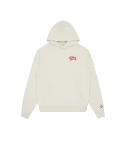 SMALL ARCH LOGO POPOVER HOOD - OAT