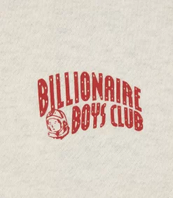 SMALL ARCH LOGO POPOVER HOOD - OAT -Fashion Style Shop BC005 OAT 03