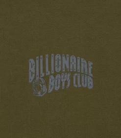 SMALL ARCH LOGO POPOVER HOOD - OLIVE -Fashion Style Shop BC005 OLIVE 03