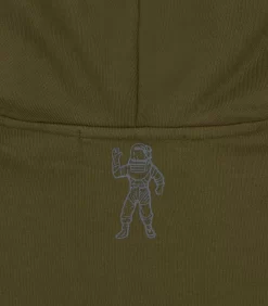 SMALL ARCH LOGO POPOVER HOOD - OLIVE -Fashion Style Shop BC005 OLIVE 05