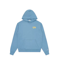 SMALL ARCH LOGO POPOVER HOOD - POWDER BLUE