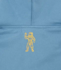 SMALL ARCH LOGO POPOVER HOOD - POWDER BLUE -Fashion Style Shop BC005 POWDER BLUE 05