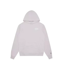 SMALL ARCH LOGO POPOVER HOOD - LILAC