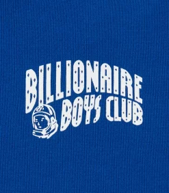 SMALL ARCH LOGO POPOVER HOOD - ROYAL BLUE -Fashion Style Shop BC005 ROYALBLUE 03