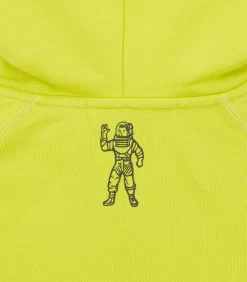 SMALL ARCH LOGO ZIP THROUGH HOOD - ACID YELLOW -Fashion Style Shop BC006 ACID YELLOW 05