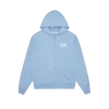 SMALL ARCH LOGO ZIP THROUGH - BLUE