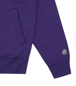 SMALL ARCH LOGO ZIP THROUGH - GRAPE 9 SMALL ARCH LOGO ZIP THROUGH - GRAPE -Fashion Style Shop BC006 GRAPE 04