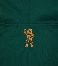 SMALL ARCH LOGO ZIP THROUGH HOOD - KELLY GREEN -Fashion Style Shop BC006 GREEN 05