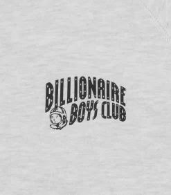 SMALL ARCH LOGO ZIP THROUGH - HEATHER ASH -Fashion Style Shop BC006 HEATHERASH 03