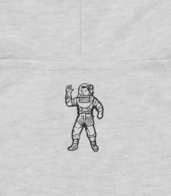 SMALL ARCH LOGO ZIP THROUGH - HEATHER ASH -Fashion Style Shop BC006 HEATHERASH 05